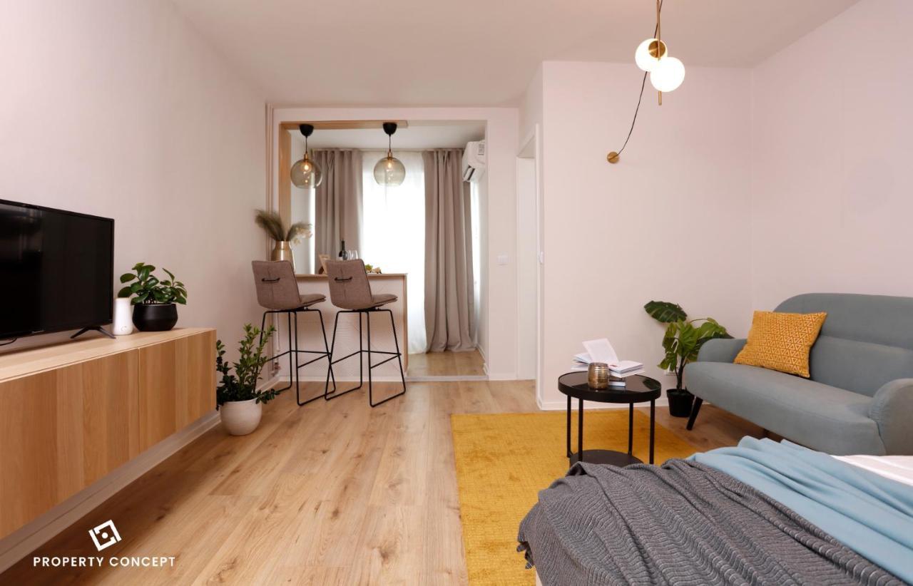 Brand New Lovely Studio Near Metro Station Bukarest Eksteriør billede