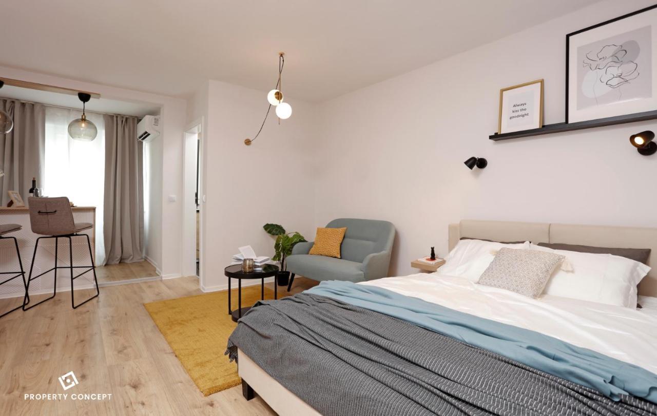 Brand New Lovely Studio Near Metro Station Bukarest Eksteriør billede